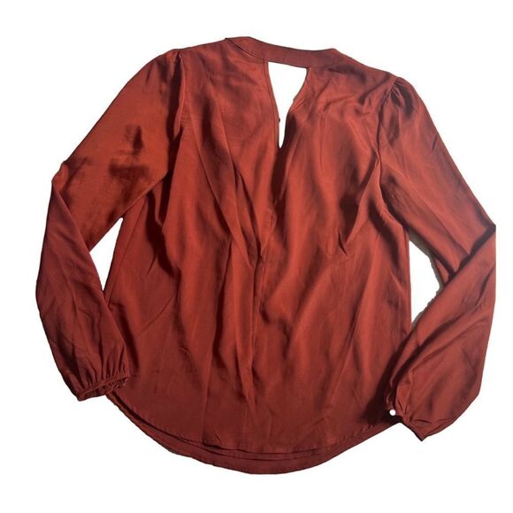 Nanette lepore Blouse XS Rust - Picture 1 of 8